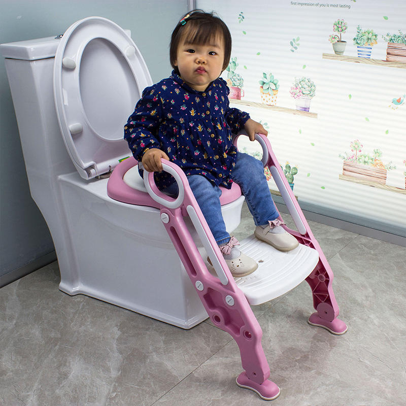 Potty Training Toilet Seat With Ladder – BLKL09 Toilet Seat Children